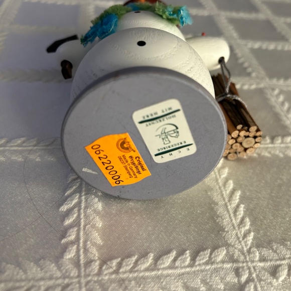 Kuhnert Christmas Snowman Smoker Wood Gatherer - Picture 9 of 9